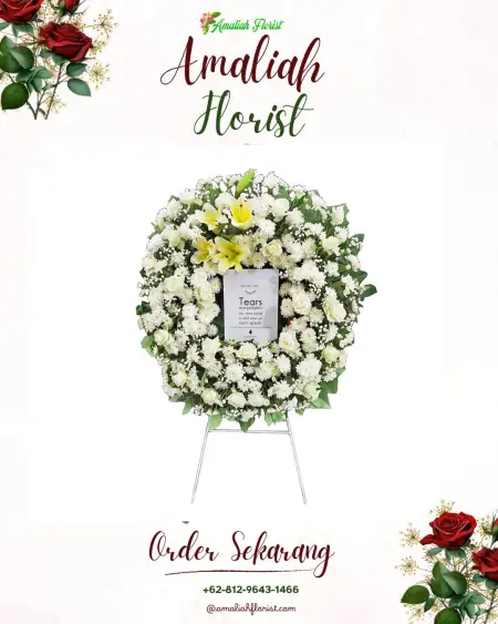 Krans Bunga Duka Cepokolimo